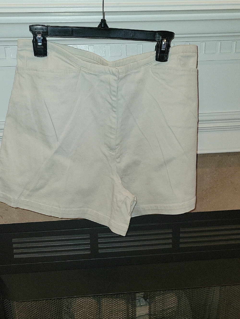 Women’s Cream Casual Shorts